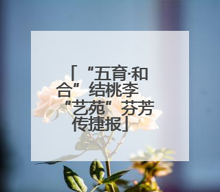 “五育·和合”结桃李 “艺苑”芬芳传捷报