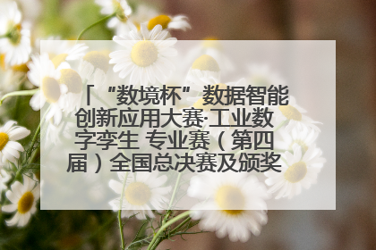 “数境杯”数据智能创新应用大赛·工业数字孪生 专业赛（第四届）全国总决赛及颁奖典礼成功举办