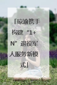 琼渝携手构建“1+N”退役军人服务新模式