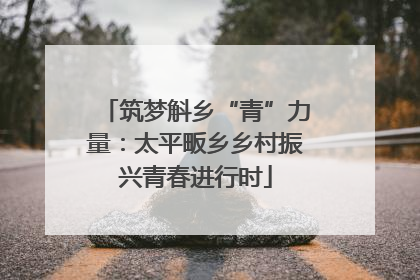 筑梦斛乡“青”力量：太平畈乡乡村振兴青春进行时