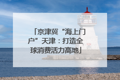 京津冀“海上门户”天津：打造全球消费活力高地