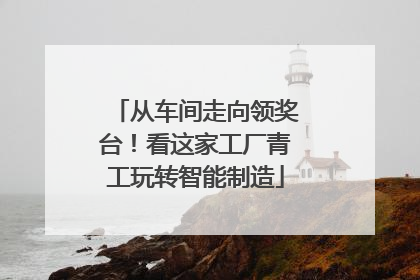 从车间走向领奖台！看这家工厂青工玩转智能制造