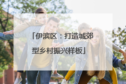 伊滨区：打造城郊型乡村振兴样板