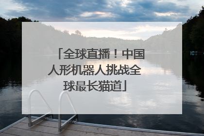 全球直播！中国人形机器人挑战全球最长猫道