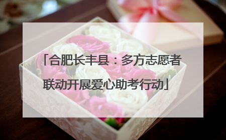 合肥长丰县：多方志愿者联动开展爱心助考行动