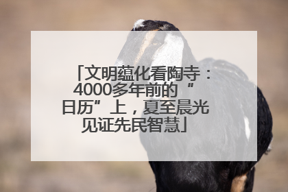 文明蕴化看陶寺：4000多年前的“日历”上，夏至晨光见证先民智慧