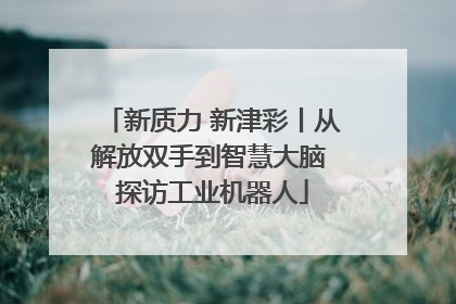 新质力 新津彩丨从解放双手到智慧大脑 探访工业机器人