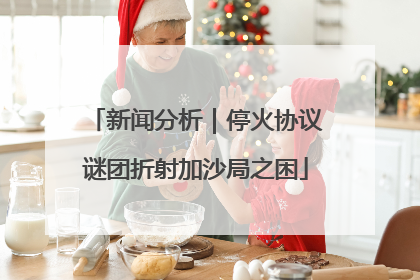 新闻分析｜停火协议谜团折射加沙局之困