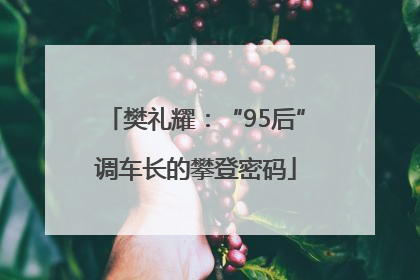 樊礼耀：“95后”调车长的攀登密码