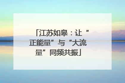江苏如皋：让“正能量”与“大流量”同频共振