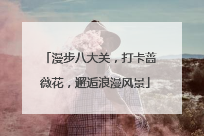 漫步八大关，打卡蔷薇花，邂逅浪漫风景