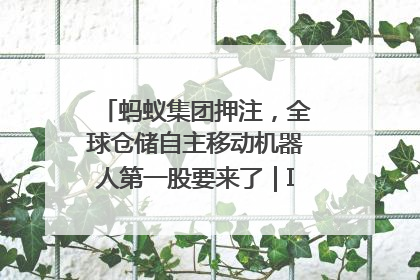 蚂蚁集团押注，全球仓储自主移动机器人第一股要来了｜IPO直通车