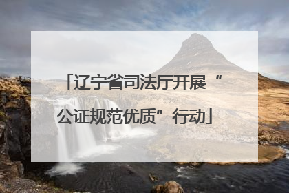 辽宁省司法厅开展“公证规范优质”行动