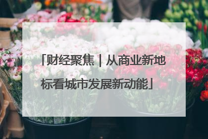 财经聚焦｜从商业新地标看城市发展新动能
