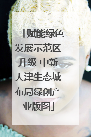 赋能绿色发展示范区升级 中新天津生态城布局绿创产业版图