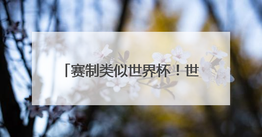赛制类似世界杯！世俱杯：32队争霸 总奖金10亿美元