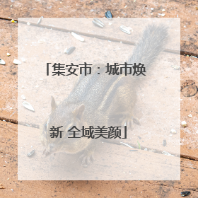 集安市：城市焕新 全域美颜