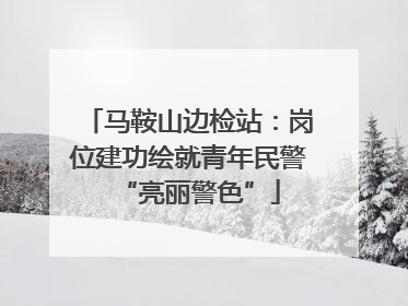 马鞍山边检站：岗位建功绘就青年民警“亮丽警色”