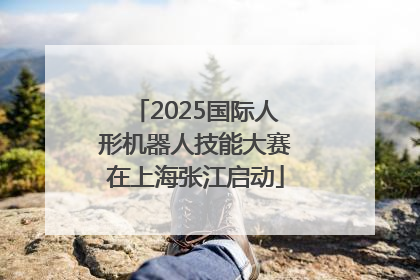2025国际人形机器人技能大赛在上海张江启动