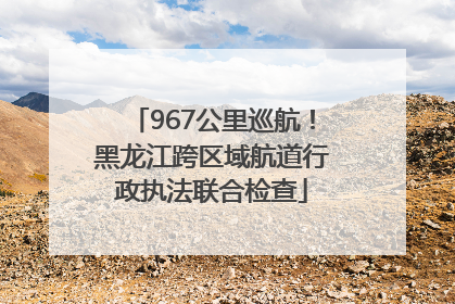 967公里巡航！黑龙江跨区域航道行政执法联合检查