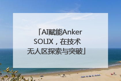 AI赋能Anker SOLIX，在技术无人区探索与突破